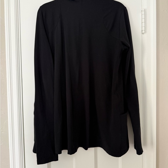 90 Degree By Reflex Black Women's Cape Jacket - Picture 2 of 2